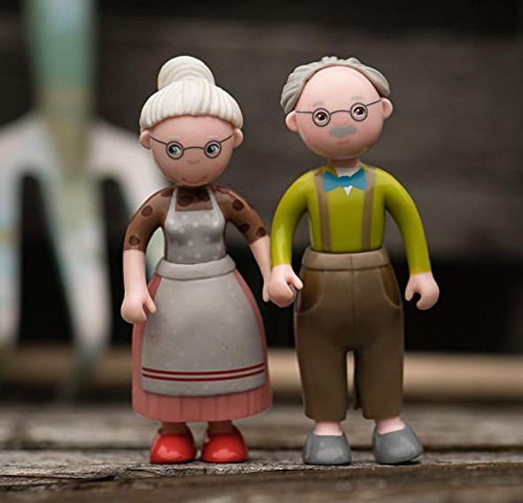 HABA Little Friends Grandpa Kurt - 4.5" Dollhouse Toy Figure