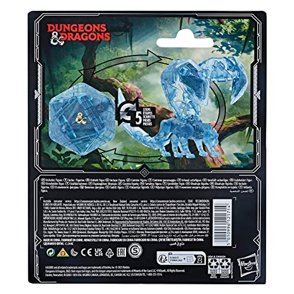 Hasbro Dungeons & Dragons Dicelings Displacer Beast Collectible D&D Monster Dice Converting Giant d20 Action Figures Role Playing Dice