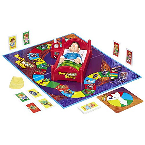Hasbro Gaming Don't Wake Daddy Preschool Board Game for Kids Ages 3 and Up ( Exclusive)