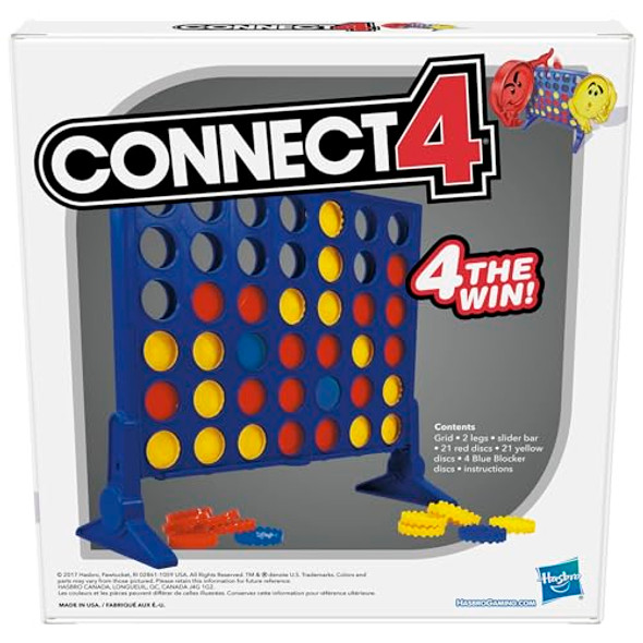 Hasbro Gaming Connect 4 Strategy Board Game for Ages 6 and Up ( Exclusive)