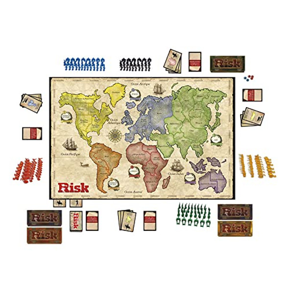 Hasbro Gaming Risk Game Board 2 Players