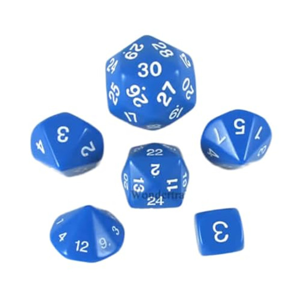 Koplow Games Blue Special Who K 6 Dice Set