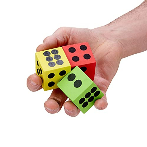 Koplow Games Set of 10 D6 16mm Dice Inversed Pips- 5 Pink w White Pip and 5 Pink w Black Pip by Koplow Games