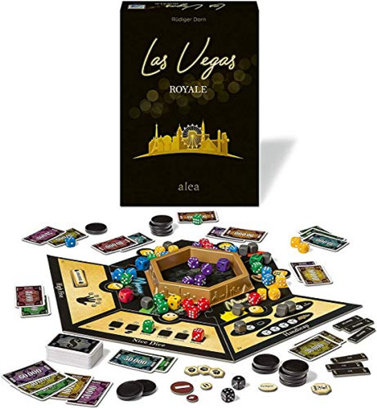 Ravensburger Las Vegas Royale Strategy Board Game for Ages 8 & Up - 20th Anniversary Edition Alea