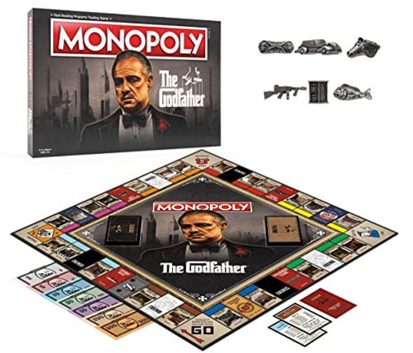 USAOPOLY Monopoly: The Godfather 50th Anniversary Board Game