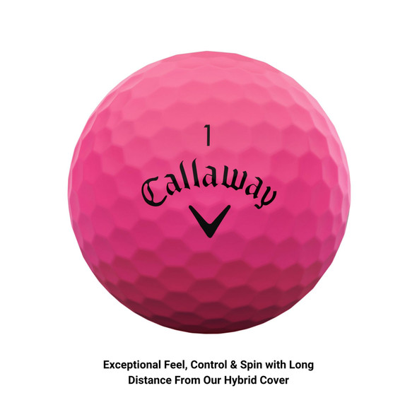 Callaway Golf Supersoft Golf Balls - Pink ( Set of 12 )