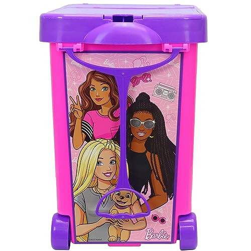 Barbie Store It All Rolling Storage Bin Ãƒæ’Ã‚¢Ãƒ¢Ã¢‚¬Å¡Ã‚¬Ãƒ¢Ã¢Š¬Ã…Œ Extra-Large Organizer Case With Wheels & Handle For Barbie Dolls, Clothes, Accessories & Playsets Ãƒæ’Ã‚¢Ãƒ¢Ã¢‚¬Å¡Ã‚¬Ãƒ¢Ã¢Š¬Ã…Œ Pink Portable Travel Toy Box