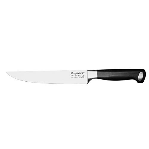 Berghoff Essentials Forged Utility Knife 6" Hand-Sharpened Gourmet Ergonomically Designed Pom Contoured Handle Seamless Construction