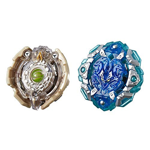 Beyblade Burst Turbo Slingshock Dual Pack Engaard E4 And Stone-X Quetziko Q4-2 Right-Spin Battling Tops, Age 8+