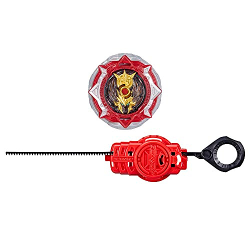 Beyblade Burst Quaddrive Glory Regnar R7 Spinning Top Starter Pack - Defense/Balance Type Battling Game With Launcher, Toy For Kids