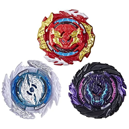 Beyblade Burst Quaddrive Sonic Warp 3-Pack With 3 Spinning Tops, Battling Game Top Toys For Kids Ages 8 And Up
