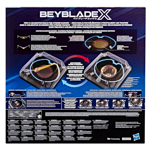 Beyblade X Bx-00 Double Xtreme Motorized Beystadium Battle Arena Spinning-Top Toys, Ages 8+