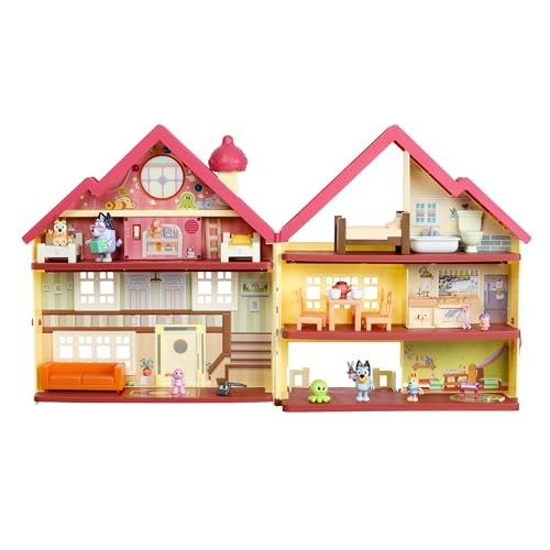 Bluey Beach Cabin Playset, 10Ãƒæ’Ã‚¢Ãƒ¢Ã¢‚¬Å¡Ã‚¬ÃƒŠã‚, Customizable Toddler House Playset With 10 Play Pieces And 2.5Ãƒæ’Ã‚¢Ãƒ¢Ã¢‚¬Å¡Ã‚¬ÃƒŠã‚ Goggles Figure, Toy Houses For Kids Ages 3+