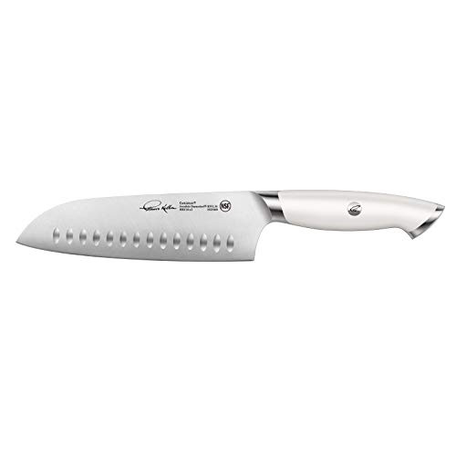 Cangshan Thomas Keller Signature Collection Swedish Powder Steel Forged, 7-Inch Santoku Knife, White