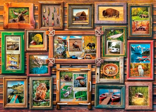 Ceaco - Rustic Frames - 1000 Piece Jigsaw Puzzle