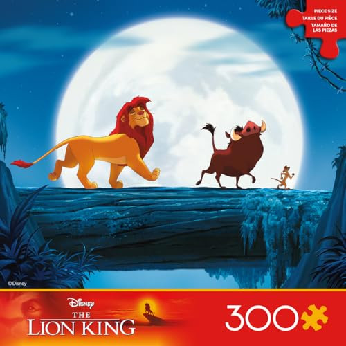 Ceaco - Disney - The Lion King Evening Walk - 300 Oversized Piece Jigsaw Puzzle