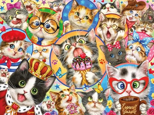 Ceaco - Character Cats - 500 Piece Jigsaw Puzzle