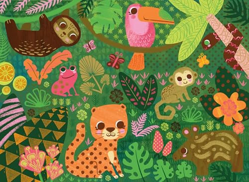 Ceaco - Jungle Menagerie - 100 Piece Jigsaw Puzzle