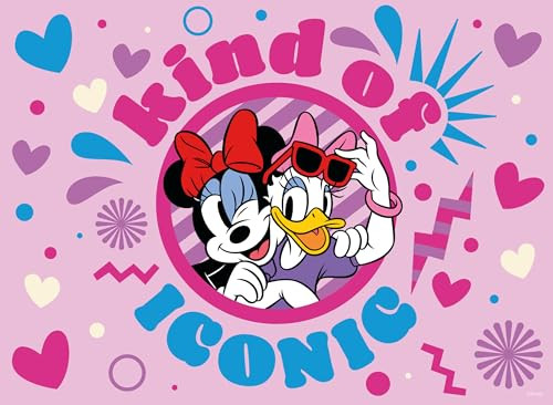 Ceaco - Disney - Minnie Mouse - Kind Of Iconic - Foil Puzzle - 100 Piece Jigsaw Puzzle