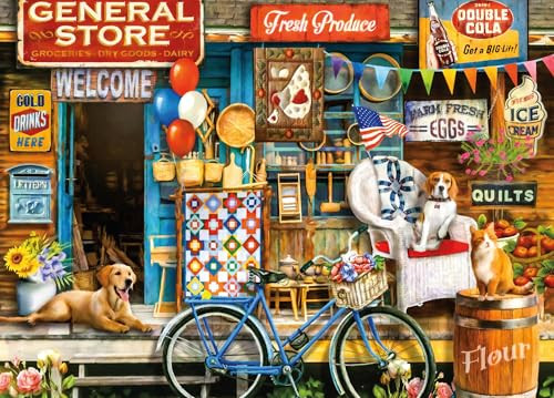 Ceaco - Tom Wood - The General Store - 1000 Piece Jigsaw Puzzle