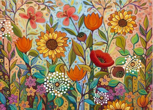 Ceaco - Peggy'S Garden - Joy In The Morning - 1000 Piece Jigsaw Puzzle