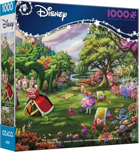 Ceaco - Thomas Kinkade - Disney - Queen Of Hearts - 1000 Piece Jigsaw Puzzle