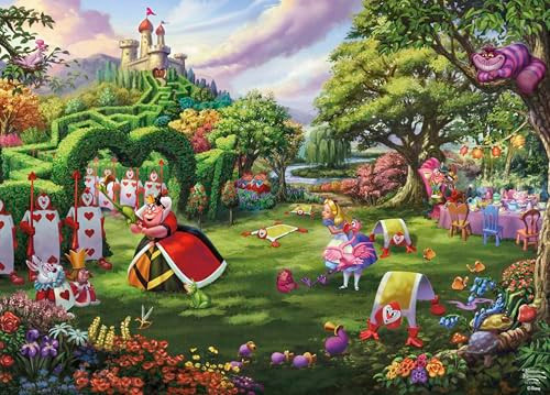 Ceaco - Thomas Kinkade - Disney - Queen Of Hearts - 1000 Piece Jigsaw Puzzle