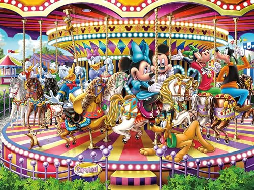 Ceaco - Disney - Carousel - Oversized 300 Piece Jigsaw Puzzle