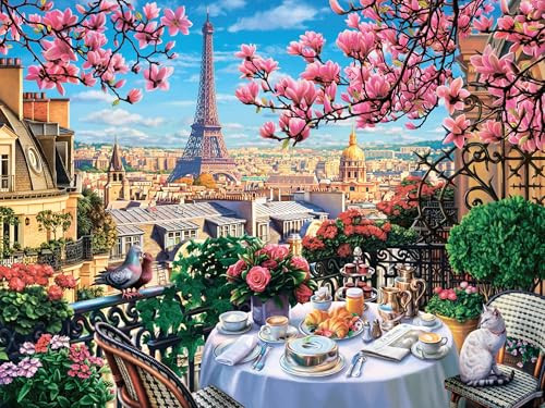 Ceaco - Brunch In Paris - 300 Oversized Piece Jigsaw Puzzle