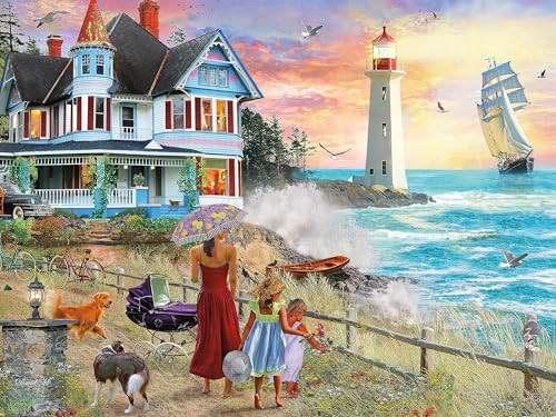 Ceaco - David Maclean - Picking Wildflowers - 300 Piece Jigsaw Puzzle