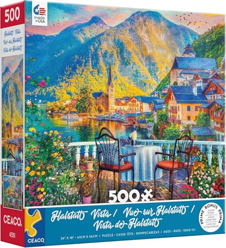 Ceaco - Around The World - Halstatt Vista - 500 Piece Jigsaw Puzzle