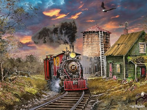 Ceaco - Ted Blaylock - Engine 97-750 Piece Jigsaw Puzzle