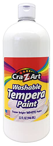 Cra-Z-Art Washable Tempera Paint, Yellow, 32 Oz Bottle