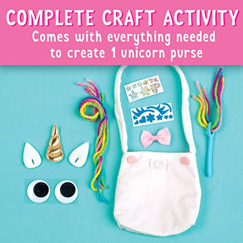 Creativity For Kids Unicorn Purse: Diy Craft - Unicorn s & Girl Toys, Toddler Activities, Arts And Crafts For Girls (Ages 4+)