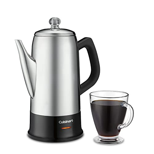 Cuisinart Classic 12 Cup Percolator, Prc-12N, Stainless Steel