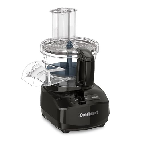 Cuisinart 7-Cup Sleek And Modern Design Food Processor With Two Easy Controls And Universal Blade For Chopping, Mixing, And Dough (White)