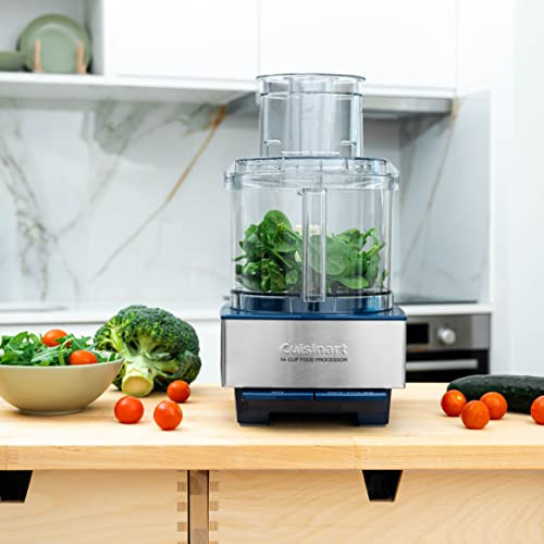 Cuisinart 7-Cup Pro Classic Food Processor, 600-Watt Motor, Vegetable Chopper & Blender For Mincing, Dicing, Shredding, Puree & Kneading Dough, Dlc-10Syp1, White