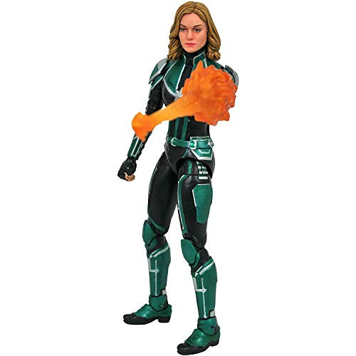 Diamond Select Toys Marvel Select: Captain Marvel (Starforce Uniform Version) Action Figure