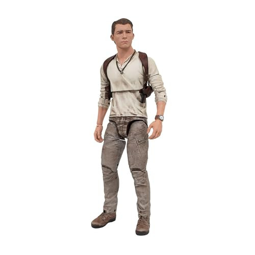 Diamond Select Toys Uncharted: Nathan Drake Acton Figure,Multicolor 7 Inch (Pack Of 1)
