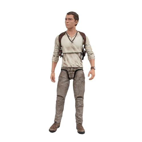 Diamond Select Toys Uncharted: Nathan Drake Acton Figure,Multicolor 7 Inch (Pack Of 1)