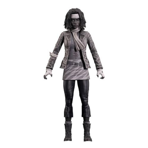 Diamond Select Toys The Walking Dead Comic Series 1 7-Inch Michonne Action Figure With 16 Points Of Articulation (Black And White)
