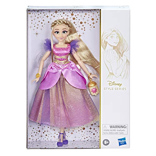 Disney Princess Style Series 10 Rapunzel, Contemporary Style Fashion Doll, Clothes And Accessories, Collectable Toy For Girls 6 Years And Up