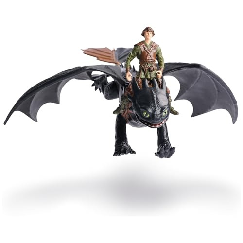 Dreamworks Dragons, How To Train Your Dragon, Toothless & Hiccup, Viking Duo Action Figures, Kids Toys For Boys Ages 4 And Up
