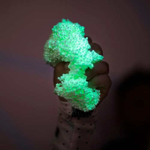 Educational Insights Playfoam Glow-In-The-Dark 4-Pack, Fidget & Sensory Toy,  For Boys & Girls, Ages 3+