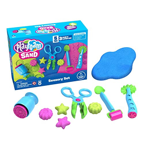 Educational Insights Playfoam Sand Ice Cream Sundae Set, Play Sand, Sensory Toy,  For Kids Ages 3+