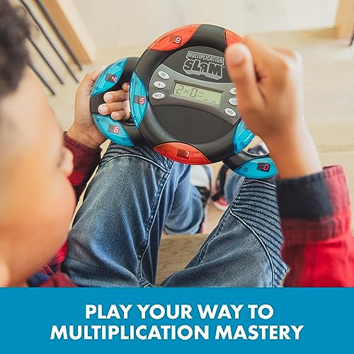 Educational Insights Multiplication Slam - Interactive Math Games, Division & Multiplication Game For 3Rd Graders, Handheld Kids' Electronics, Stem Learning Tools For Ages 8+