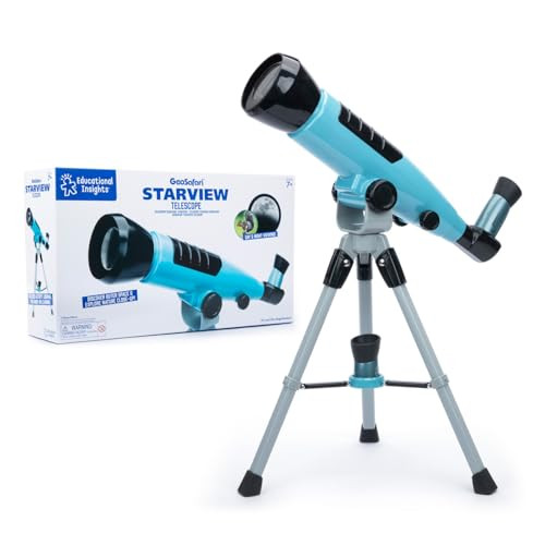 Educational Insights Geosafari Starview Telescope - Kids Telescope For Beginner Astronomy, Stargazing & Viewing Planets, Home Or Classroom Science Set, Space Discovery & Stem s For Ages 7+