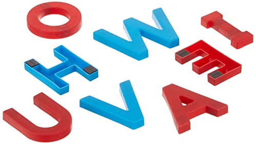 Educational Insights Color-Coded Uppercase Alphamagnets, Set Of 42 Uppercase Letters: Perfect For Homeschool & Classroom, Ages 3+