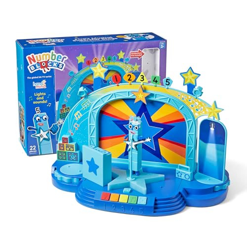 Hand2Mind Numberblock Fiveãƒæ’Ã‚¢Ãƒ¢Ã¢‚¬Å¡Ã‚¬Ãƒ¢Ã¢‚¬Å¾Ã‚¢S Musical Superstar Stage, Play Figure Playsets, Toddler Music Toys, Number Toys, Counting Toys, Math Toys For Kids 3-5, Preschool Learning Toys, Birthday s For Kids