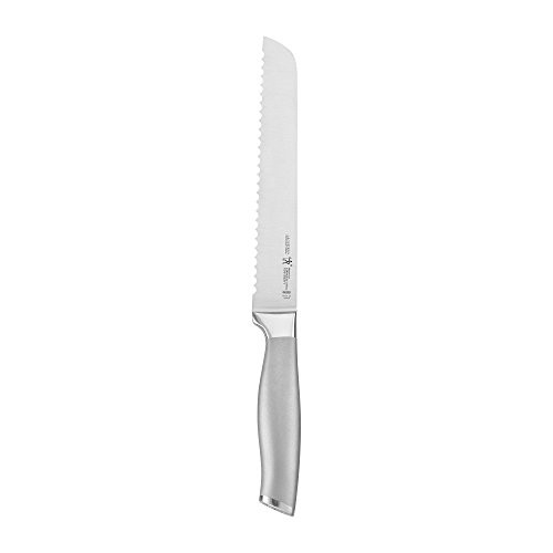 Henckels Modernist Razor-Sharp 8-Inch Bread Knife, Cake Knife, German Engineered Informed By 100+ Years Of Mastery, Gray